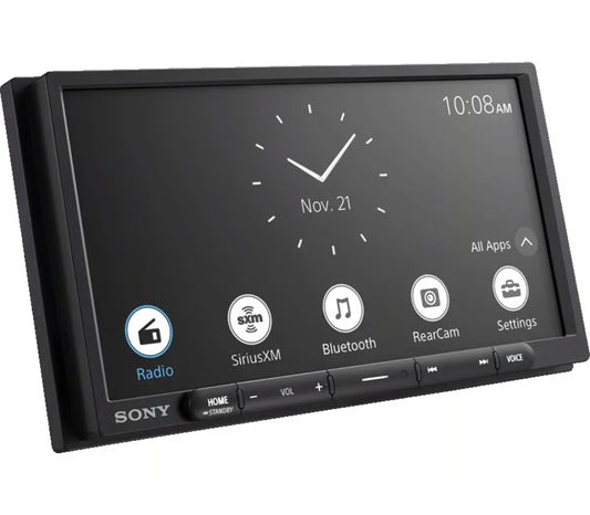 Sony XAV-AX3700 6.95” Double DIN Touchscreen Digital Multimedia Receiver with Bluetooth and Apple CarPlay (Sirius XM Ready)
