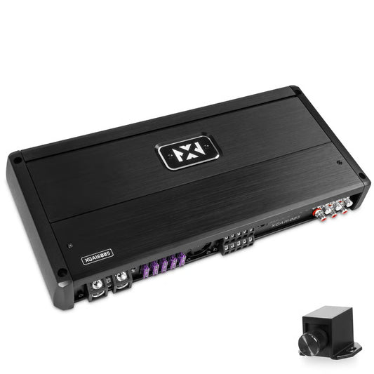 NVX  - XQA16005 1600W RMS XQ-Series SQ Hi-Res Class D 5-Channel Amplifier with X-Boost