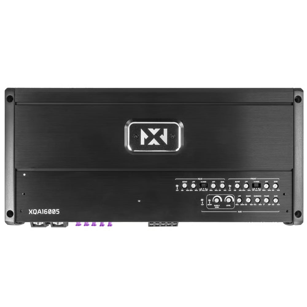 NVX  - XQA16005 1600W RMS XQ-Series SQ Hi-Res Class D 5-Channel Amplifier with X-Boost