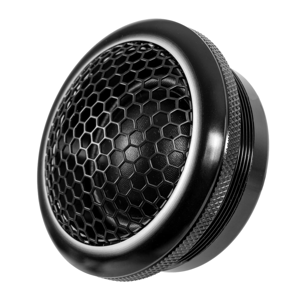 NVX  - XQS65KIT Version 2 (XQS65KITv2) 600W Peak (300W RMS) 6.5" X-Series 2-Way Component Speaker System with Carbon Fiber Cones and 30mm Silk Dome Tweeters