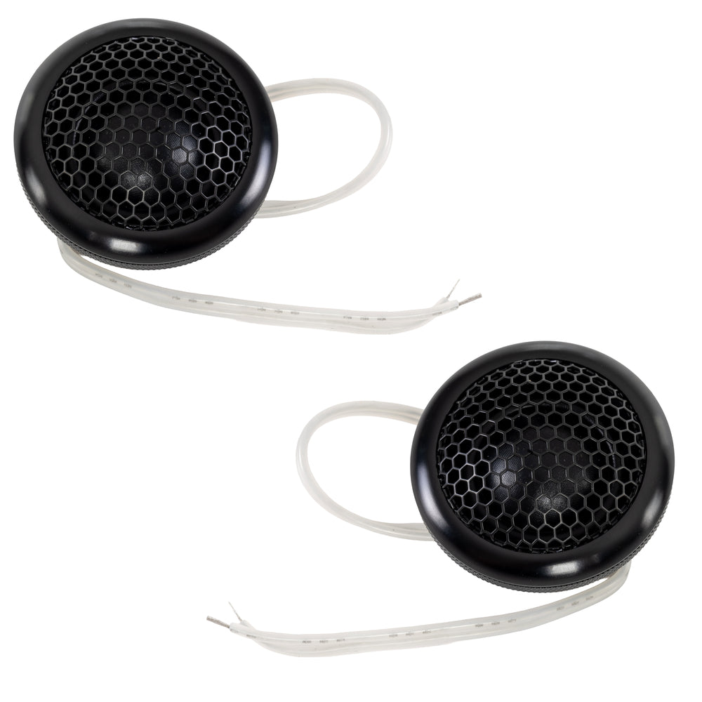 NVX  - XQS65KIT Version 2 (XQS65KITv2) 600W Peak (300W RMS) 6.5" X-Series 2-Way Component Speaker System with Carbon Fiber Cones and 30mm Silk Dome Tweeters